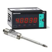 Melt - temperatura alta - Conjunto de monitoramento de pressão (1/8 DIN)