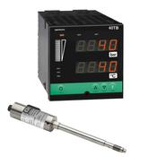 Melt - temperatura alta - Conjunto de monitoramento de pressão (1/4 DIN)